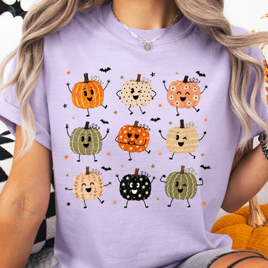 Dancing Pumpkins DTF Transfer DTF Heat Press Transfer from Sweet Tee Transfers