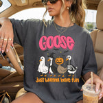 Goose Just Wanna Have Fun Halloween DTF Transfer DTF Heat Press Transfer from Sweet Tee Transfers