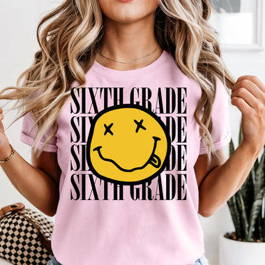 Nirvana Sixth Grade DTF Transfer DTF Heat Press Transfer from Sweet Tee Transfers