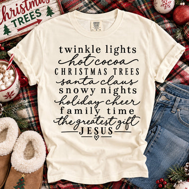 Holiday Phrase DTF Transfer DTF Heat Press Transfer from Sweet Tee Transfers