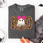 BOO Cheetah Ghost DTF Transfer DTF Heat Press Transfer from Sweet Tee Transfers