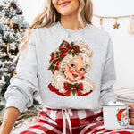 Mrs. Claus Head DTF Transfer DTF Heat Press Transfer from Sweet Tee Transfers