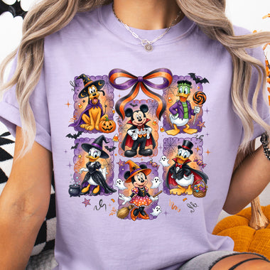 Mouse and Friends Halloween DTF Transfer DTF Heat Press Transfer from Sweet Tee Transfers
