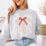 Jesus Is the Reason for the Season Lace Cross DTF Transfer DTF Heat Press Transfer from Sweet Tee Transfers