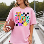 Cubs School Mascot DTF Transfer – Checkered Design DTF Heat Press Transfer from Sweet Tee Transfers