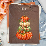 Fall Pumpkin Stacked DTF Transfer DTF Heat Press Transfer from Sweet Tee Transfers