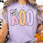 Lace Boo DTF Transfer DTF Heat Press Transfer from Sweet Tee Transfers