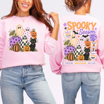 Spooky Season Front and Back DTF Transfer DTF Heat Press Transfer from Sweet Tee Transfers