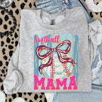 Preppy Softball MAMA DTF Transfer DTF Heat Press Transfer from Sweet Tee Transfers