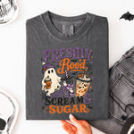 Freshly Boo'd with Scream and Sugar DTF Transfer DTF Heat Press Transfer from Sweet Tee Transfers