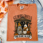 Gilmore Ghouls DTF Transfer DTF Heat Press Transfer from Sweet Tee Transfers