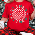 Tis the Season Santa DTF Transfer DTF Heat Press Transfer from Sweet Tee Transfers