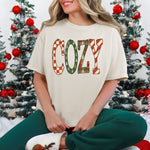 Christmas Cozy Patterned DTF Transfer DTF Heat Press Transfer from Sweet Tee Transfers