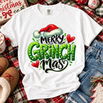 Merry Grinchmas DTF Transfer DTF Heat Press Transfer from Sweet Tee Transfers