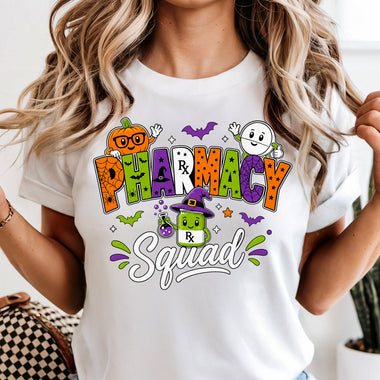 Halloween Pharmacy Squad DTF Transfer DTF Heat Press Transfer from Sweet Tee Transfers