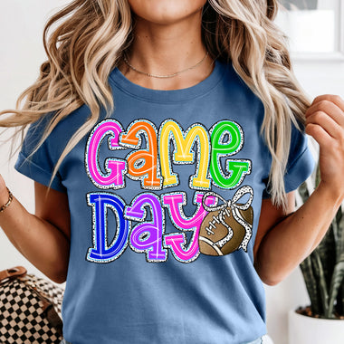 Game Day Bright DTF Transfer DTF Heat Press Transfer from Sweet Tee Transfers
