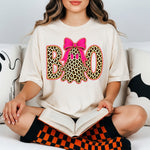 Preppy Leopard Ghost Boo DTF Transfer DTF Heat Press Transfer from Sweet Tee Transfers