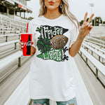 Friday Night Lights Black and Green Pennant DTF Transfer DTF Heat Press Transfer from Sweet Tee Transfers