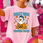 Coolest Goose at the Pumpkin Patch DTF Transfer DTF Heat Press Transfer from Sweet Tee Transfers