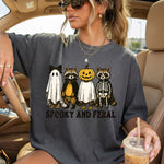 Spooky and Feral Ghost Raccoon Halloween DTF Transfer DTF Heat Press Transfer from Sweet Tee Transfers