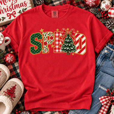 SPED Christmas Tree DTF Transfer DTF Heat Press Transfer from Sweet Tee Transfers