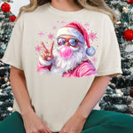 Santa Peace Bubblegum DTF Transfer DTF Heat Press Transfer from Sweet Tee Transfers