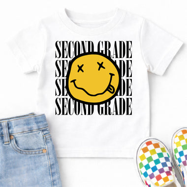 Nirvana Second Grade DTF Transfer DTF Heat Press Transfer from Sweet Tee Transfers