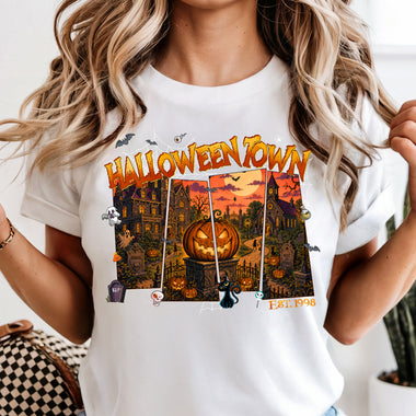Halloween Town Est. 1998 DTF Transfer DTF Heat Press Transfer from Sweet Tee Transfers