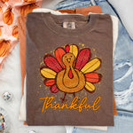 Thankful Turkey DTF Transfer DTF Heat Press Transfer from Sweet Tee Transfers
