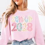 Senior 2028 DTF Transfer DTF Heat Press Transfer from Sweet Tee Transfers