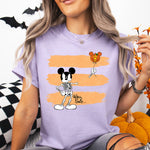 Boy Mouse Halloween Skeleton DTF Transfer DTF Heat Press Transfer from Sweet Tee Transfers