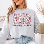 Check Your Honkers Breast Cancer Awareness Geese DTF Transfer DTF Heat Press Transfer from Sweet Tee Transfers