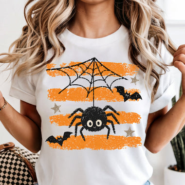 Retro Spider DTF Transfer DTF Heat Press Transfer from Sweet Tee Transfers
