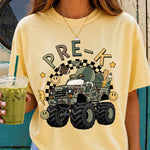 Camo Truck Pre-K DTF Transfer DTF Heat Press Transfer from Sweet Tee Transfers