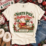 North Pole Baking Dept Christmas DTF Transfer DTF Heat Press Transfer from Sweet Tee Transfers