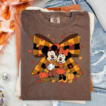 Magical Fall Bow Mouse DTF Transfer DTF Heat Press Transfer from Sweet Tee Transfers