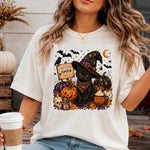 Witch's Pumpkin Patch Black Cat DTF Transfer DTF Heat Press Transfer from Sweet Tee Transfers