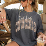 God Made Cowgirls Polkadot DTF Transfer DTF Heat Press Transfer from Sweet Tee Transfers