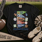 Football Pennants Back DTF Transfer DTF Heat Press Transfer from Sweet Tee Transfers