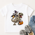Skeleton Riding Mummy Dinosaur Trex DTF Transfer DTF Heat Press Transfer from Sweet Tee Transfers