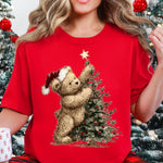 Bear Christmas Tree DTF Transfer DTF Heat Press Transfer from Sweet Tee Transfers