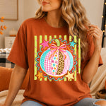 Preppy Pumpkin Patchwork DTF Transfer DTF Heat Press Transfer from Sweet Tee Transfers