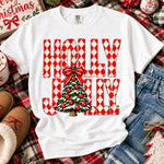 Holly Jolly Christmas Tree DTF Transfer DTF Heat Press Transfer from Sweet Tee Transfers