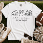 Football Is My Favorite Season It's Game Day Y'all DTF Transfer DTF Heat Press Transfer from Sweet Tee Transfers