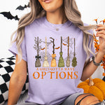 A Girl's Gotta Have Options Broom Sticks DTF Transfer DTF Heat Press Transfer from Sweet Tee Transfers
