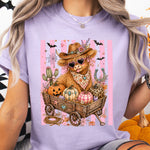 Preppy Fall Highland Cow DTF Transfer DTF Heat Press Transfer from Sweet Tee Transfers