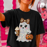 Ghost Faux Rhinestones DTF Transfer DTF Heat Press Transfer from Sweet Tee Transfers