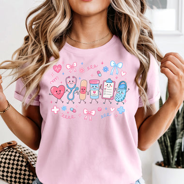 Nurse Collage DTF Transfer DTF Heat Press Transfer from Sweet Tee Transfers