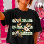 Halloween Ducks Striped DTF Transfer DTF Heat Press Transfer from Sweet Tee Transfers