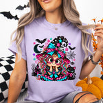 Colorful Witch DTF Transfer DTF Heat Press Transfer from Sweet Tee Transfers
